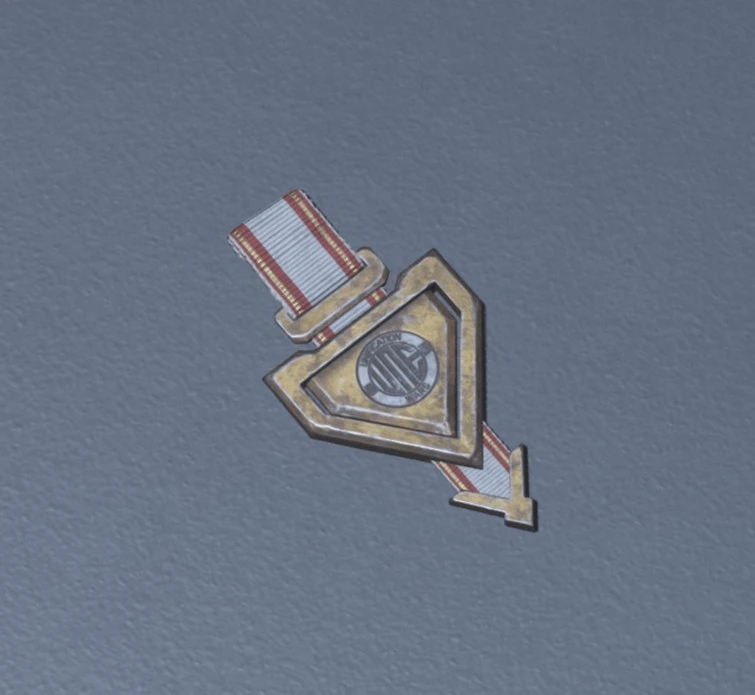 UNE Unification War Medal (Pristine)